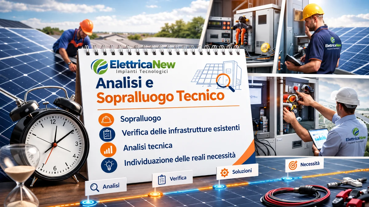 Analisi e sopralluogo tecnico ElettricaNew