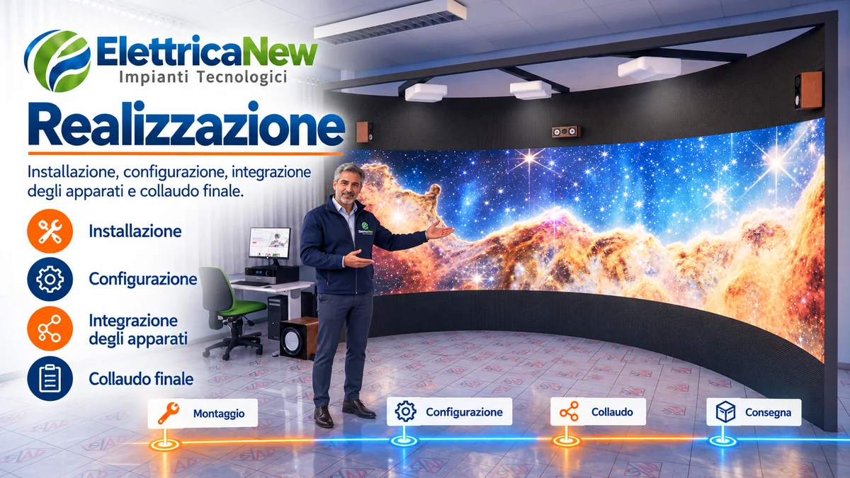 Realizzazione e collaudo impianti ElettricaNew